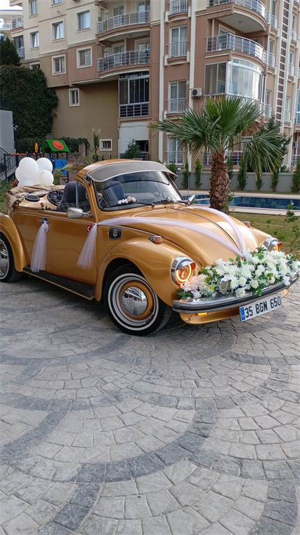 klasik gelin arabası romantik gelin arabası 