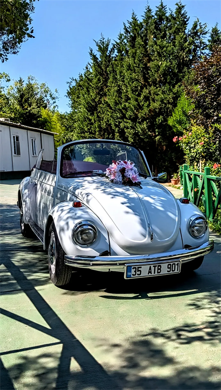 düğün için özel araba özel gelin arabası kiralama 