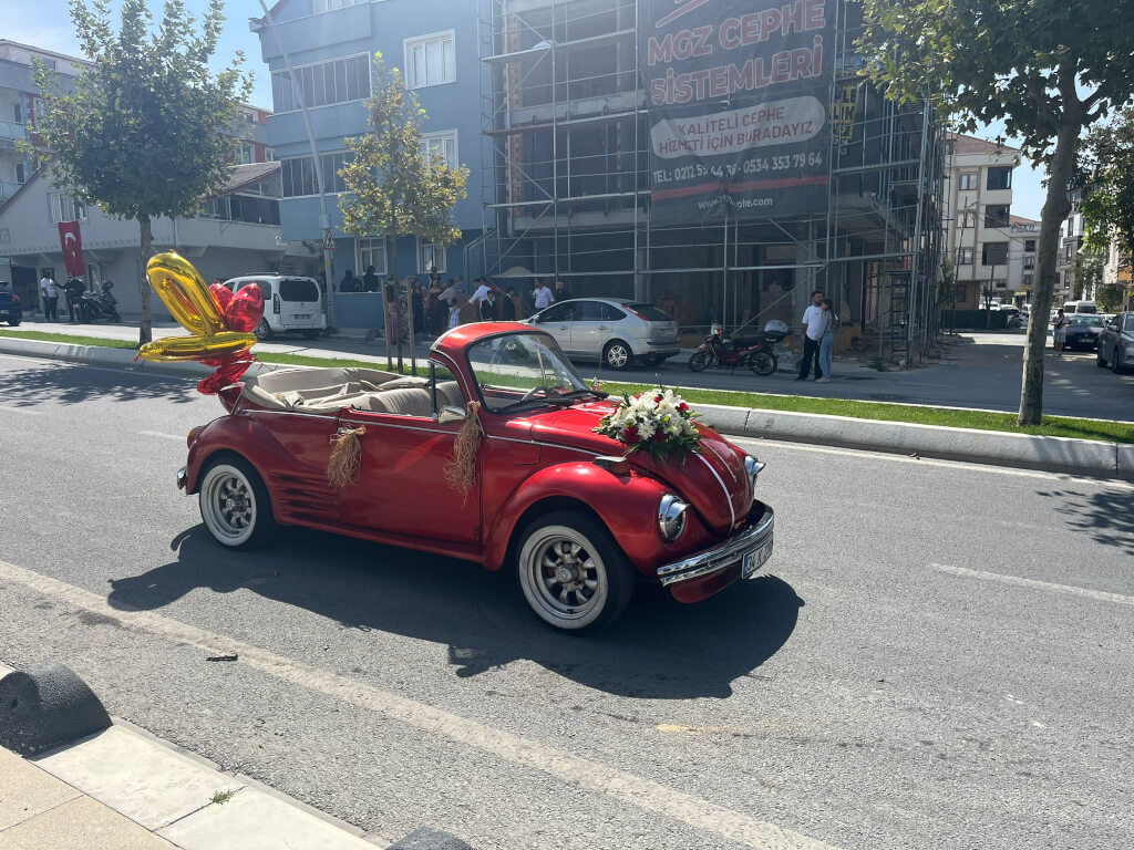 klasik otomobil kiralama klasik gelin arabası 